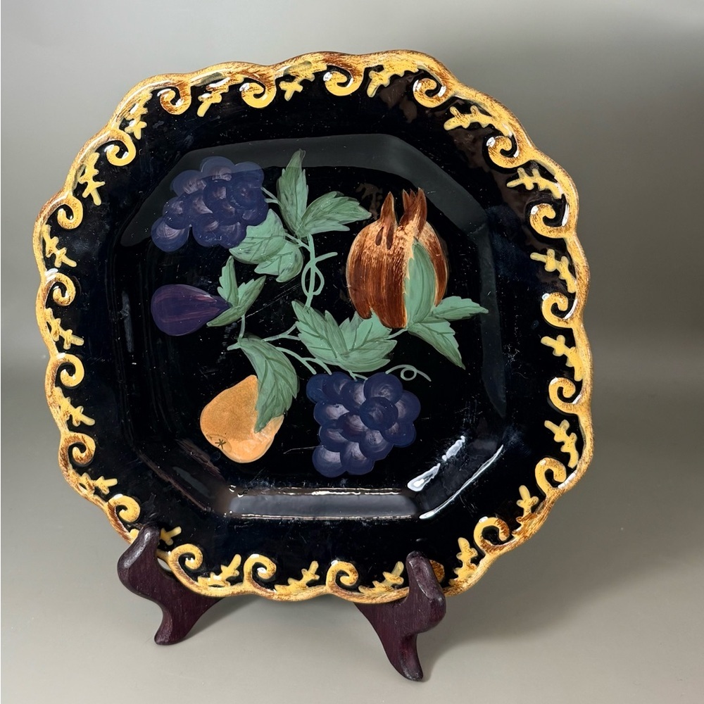 Raymond Waites Pompeii salad plate produced by Certified International Corp.